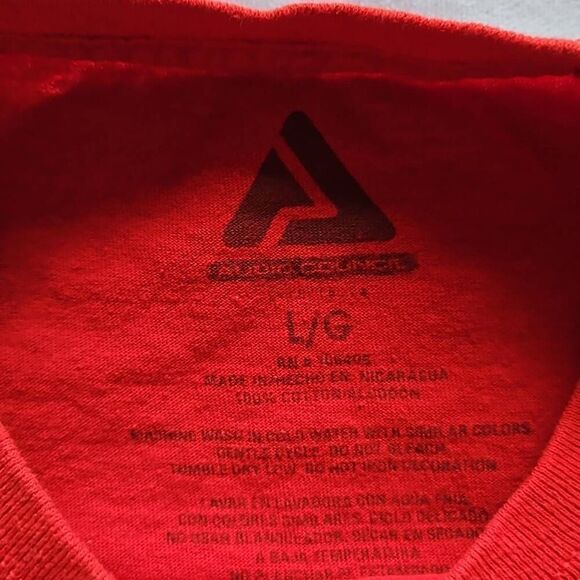 Audio Council Gaming in Progress T-Shirt Red Large - Picture 3 of 6